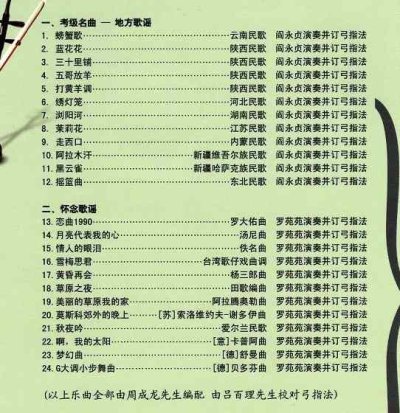 画像1: 二胡教室（4） 5-2弦中把位 24首楽曲 （示範、楽隊伴奏CD二枚組） CD-BOOK