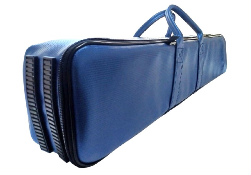 画像3: 台北 長安楽器特製　二胡バッグ リュック式 （カラー：ブルー/ メッシュ地） (3)